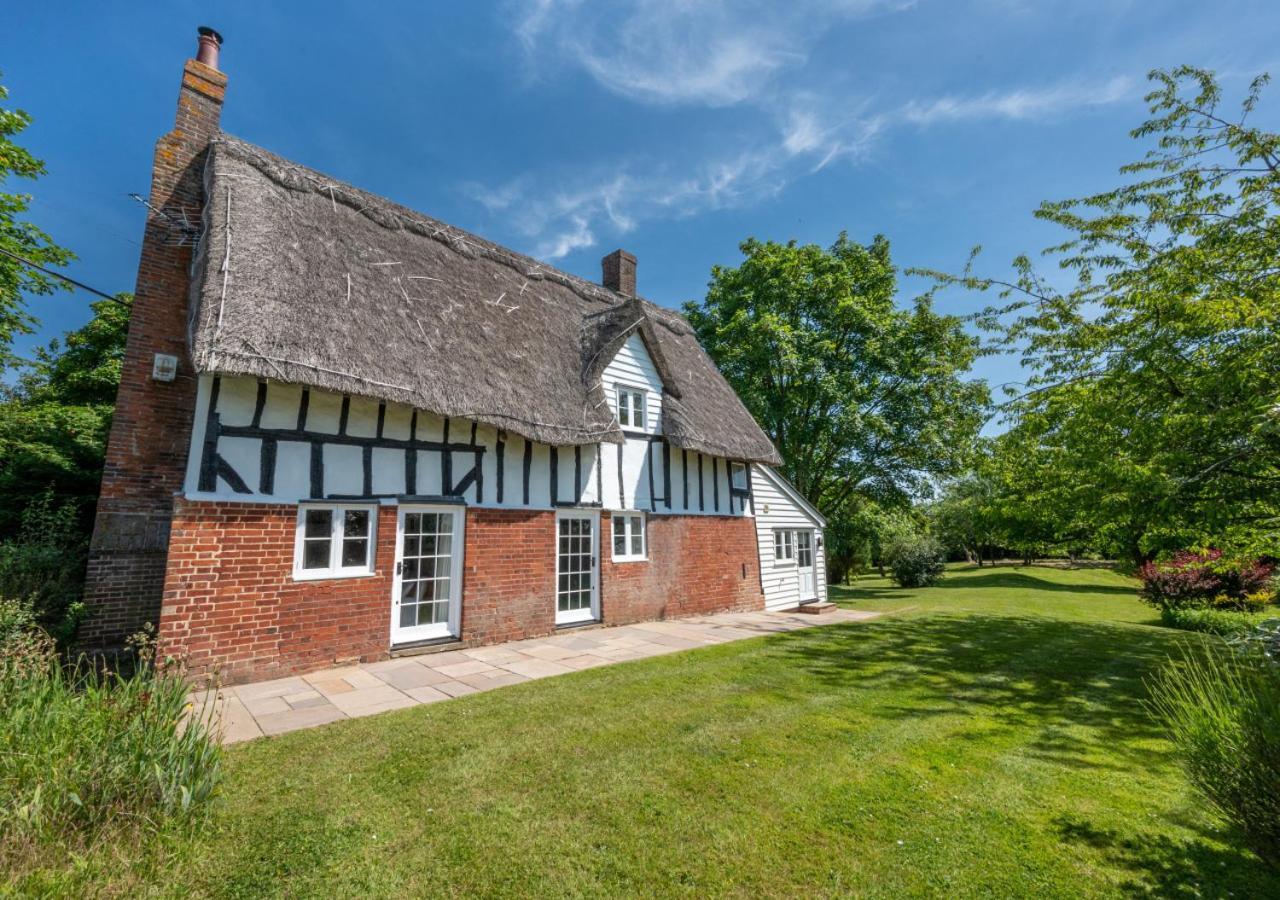 Thatched Cottage Assington Bagian luar foto